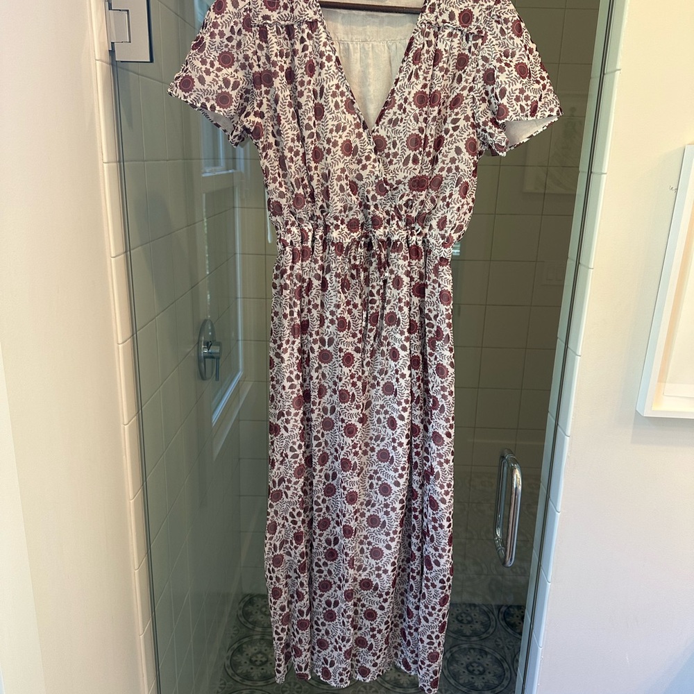 Christy Dawn “Dawn” dress. Gooseberry Floral Deadstock fabric - Picture 3 of 5